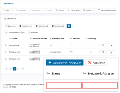 Groupware Software Modul MS File-Server-Konnektor