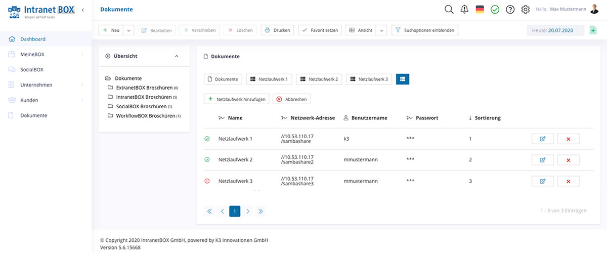 Dokumentenmanagement Microsoft Anbindung