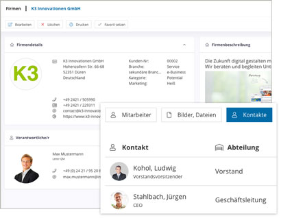 Module Groupware Software Modul Firma
