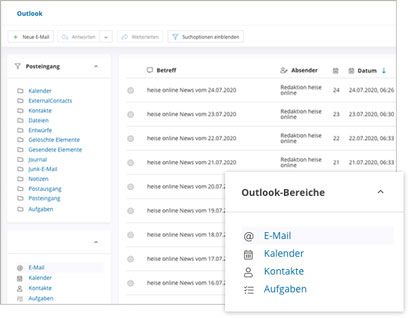 Groupware Software Module Outlook