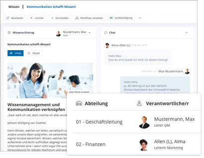 Module Groupware Software Module Wissensmanagement